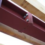 Dachgeschoßausbau - Neue Dachkonstruktion - Kopfplattenstoß